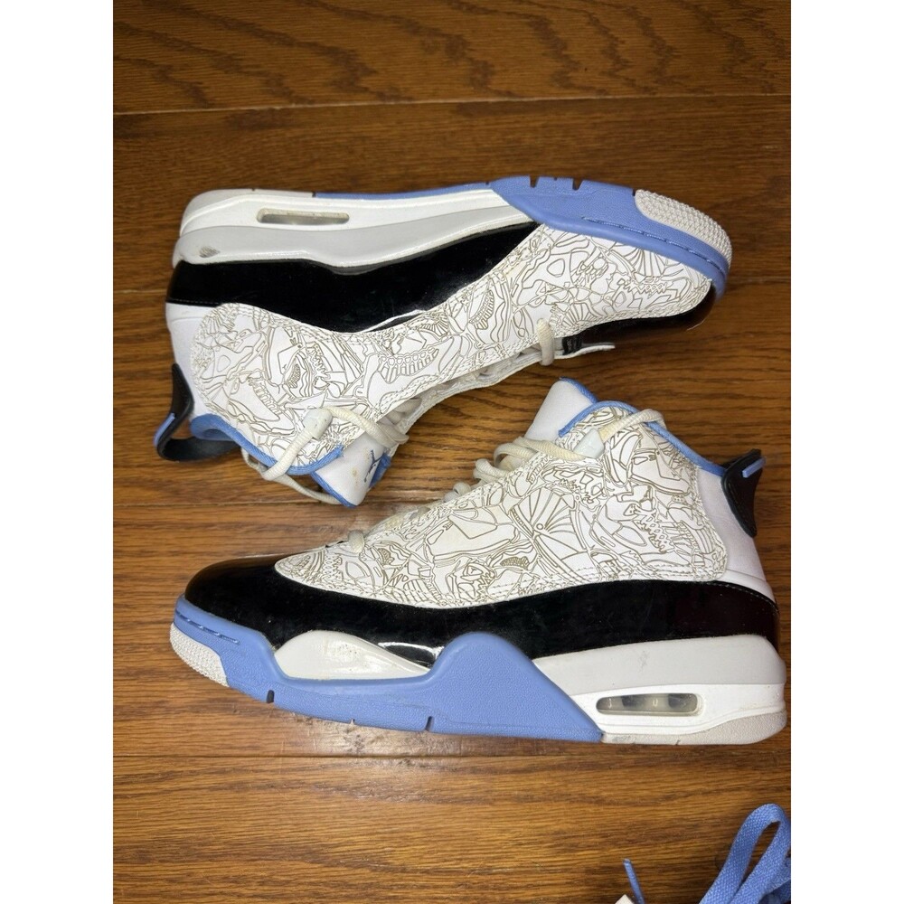 Size 7 (GS) - Jordan Dub Zero Mid Legend Blue